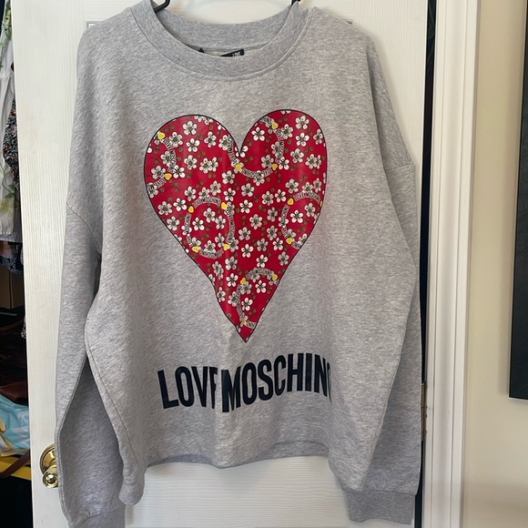 NWT Love Moschino Sweatshirt - Picture 2 of 7